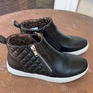 Steve Madden high top fashion sneakers